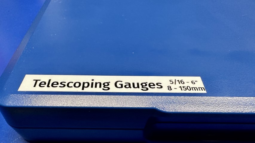 A label on the gauge box